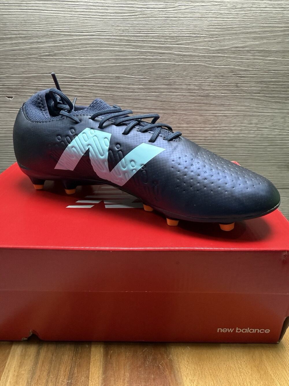 Men 10 New Balance Tekela Pro FG V4+ Blue Soccer Cleats